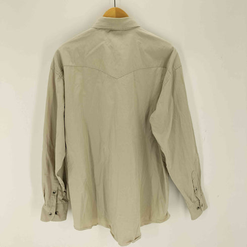 ラングラー Wrangler 00S ワッペン付き ワークシャツ メンズ import:XL