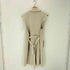 ザラ ZARA フェイクムートン ノースリーブ トレンチコート レディース import:S