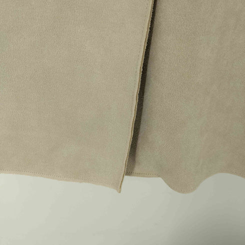 ザラ ZARA フェイクムートン ノースリーブ トレンチコート レディース import:S
