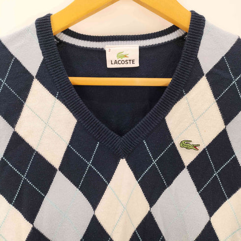 ラコステ LACOSTE アーガイルVネックニット メンズ JPN:2