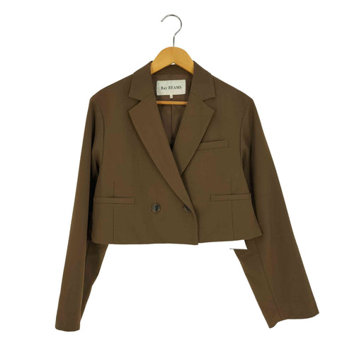 レイビームス Ray BEAMS 2ボタン ダブル クロップド ジャケット レディース JPN:1
