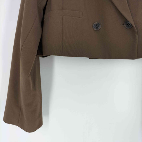 レイビームス Ray BEAMS 2ボタン ダブル クロップド ジャケット レディース JPN:1