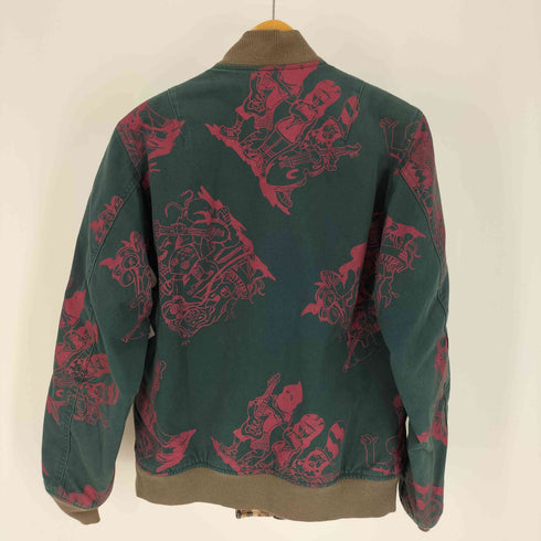 アールディーズ ALDIES Noise Jacket リバーシブル レオパード ボア 総柄 MA-1 フライトジャケット メンズ JPN:S