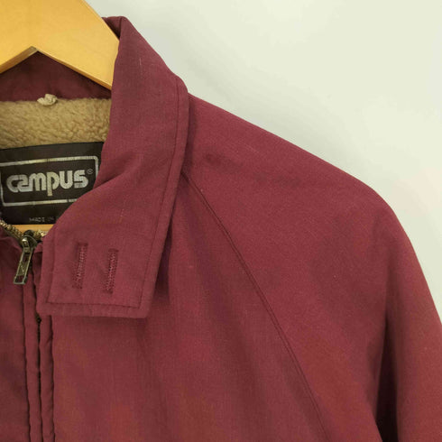 キャンパス CAMPUS 70-80s USA製 IDEALジッパー 裏ボア スウィングトップ ブルゾン メンズ 42