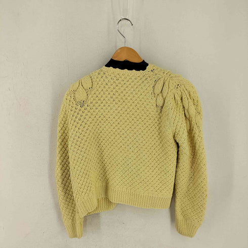 ランズエンド LANDS END コットンニットカーディガン レディース import:L