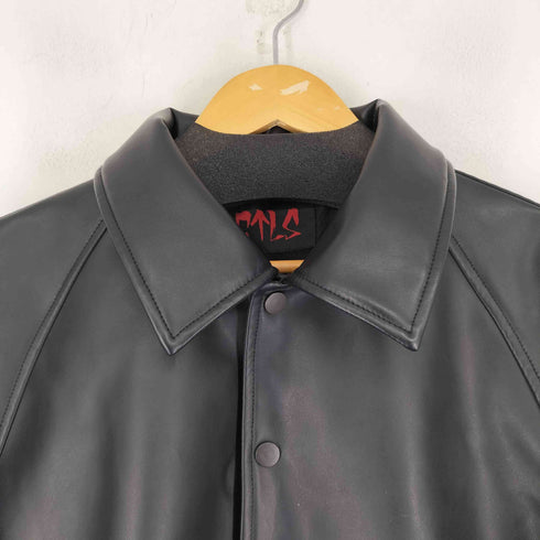 カタリスト CVTVLIST Vegan Leather Coach Jacket メンズ FREE