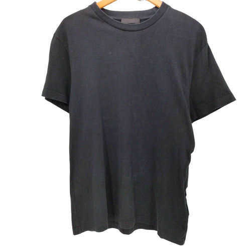 プラダ PRADA Cotton Jersey Tee 三角プレート パッチ クルーネック Tシャツ メンズ import:M