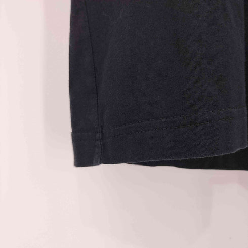 プラダ PRADA Cotton Jersey Tee 三角プレート パッチ クルーネック Tシャツ メンズ import:M