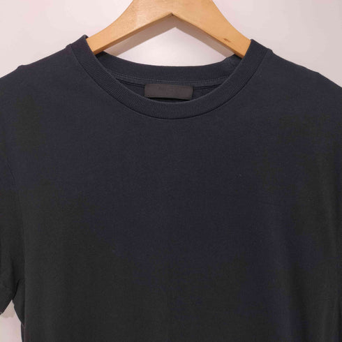プラダ PRADA Cotton Jersey Tee 三角プレート パッチ クルーネック Tシャツ メンズ import:M