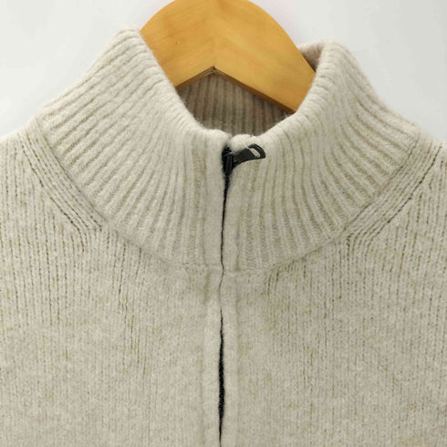 ユニクロ UNIQLO スフレヤーンハーフジップセーター メンズ JPN:L