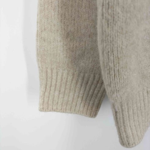 ユニクロ UNIQLO スフレヤーンハーフジップセーター メンズ JPN:L