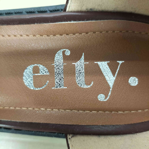 efty. ストラップローファー レディース JPN:L