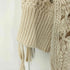 ザラ ZARA Ecru Open Knit Sweater レディース import:S