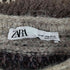 ザラ ZARA パッチワークニット 継ぎ接ぎデザインニット レディース import:M