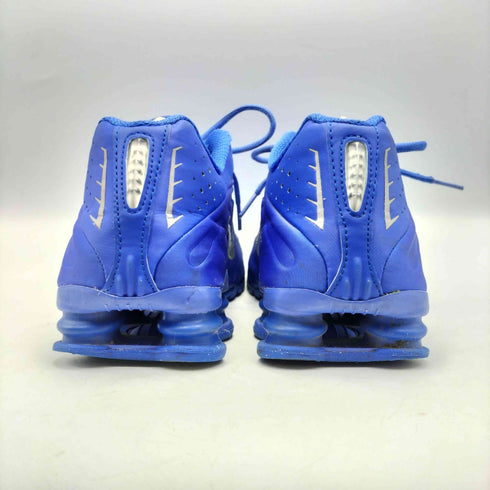 ナイキ NIKE W SHOX R4 RACER BLUE METALLIC SILVER ショックス R4 ロイヤル ブルーメタリック シルバー スニーカー メンズ JPN:27
