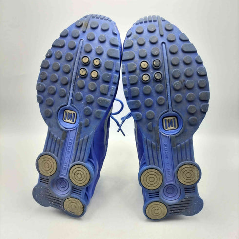 ナイキ NIKE W SHOX R4 RACER BLUE METALLIC SILVER ショックス R4 ロイヤル ブルーメタリック シルバー スニーカー メンズ JPN:27