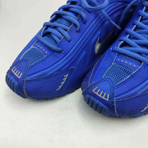 ナイキ NIKE W SHOX R4 RACER BLUE METALLIC SILVER ショックス R4 ロイヤル ブルーメタリック シルバー スニーカー メンズ JPN:27