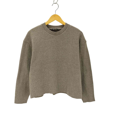 ザラ ZARA SOFT SWEATER クルーネック裁断ニット レディース import:S