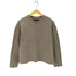 ザラ ZARA SOFT SWEATER クルーネック裁断ニット レディース import:S