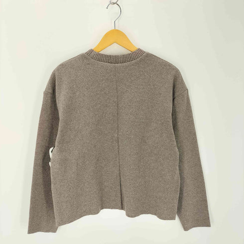 ザラ ZARA SOFT SWEATER クルーネック裁断ニット レディース import:S
