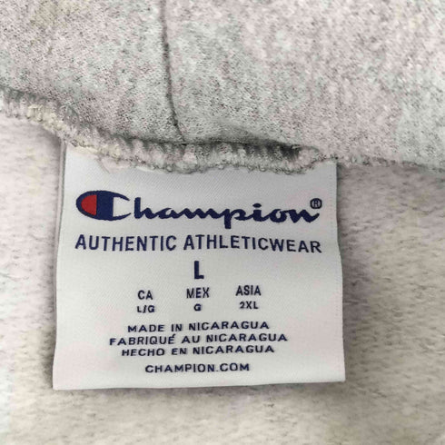 チャンピオン Champion AUTHENTIC カレッジロゴ プルオーバー L/S パーカー メンズ import:L