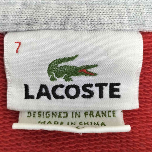 ラコステ LACOSTE ワンポイント ラグランクルーネックスウェット メンズ 7