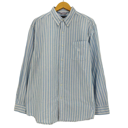 チャップス CHAPS ストライプ ボタンダウンシャツ メンズ L/G