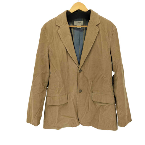 ジェイクルー J.CREW 00S 細畝コーデュロイ2Bテーラードジャケット メンズ import:L