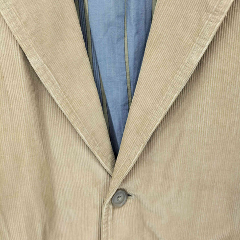 ジェイクルー J.CREW 00S 細畝コーデュロイ2Bテーラードジャケット メンズ import:L