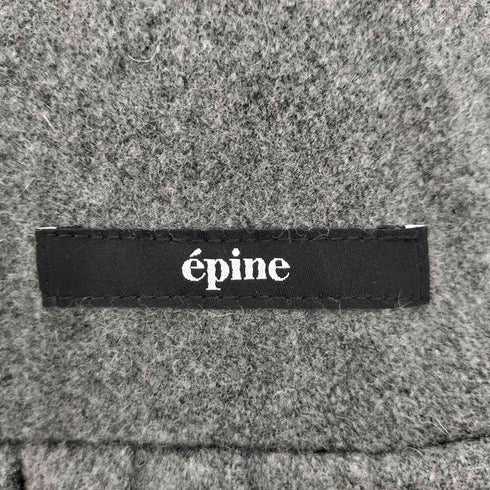 エピヌ epine label pleats onepiece wool gray レディース FREE