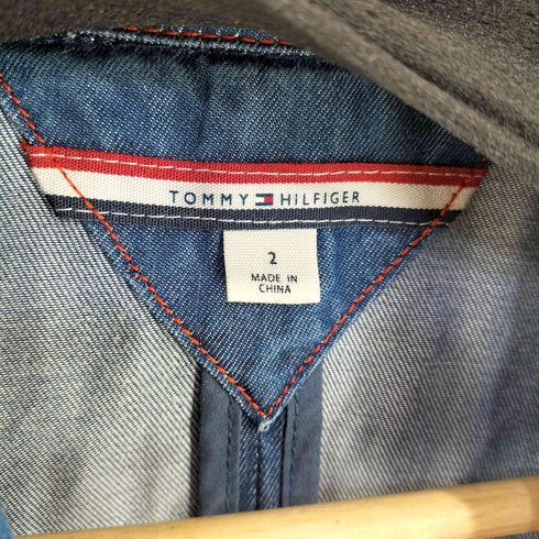 トミーヒルフィガー TOMMY HILFIGER テンセル100 1Bテーラードジャケット レディース JPN:2