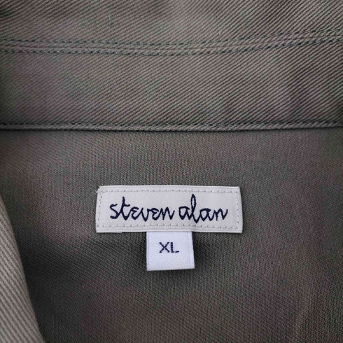 スティーブンアラン Steven Alan TWIST TWILL REGULAR COLLAR COVERALL メンズ JPN:XL