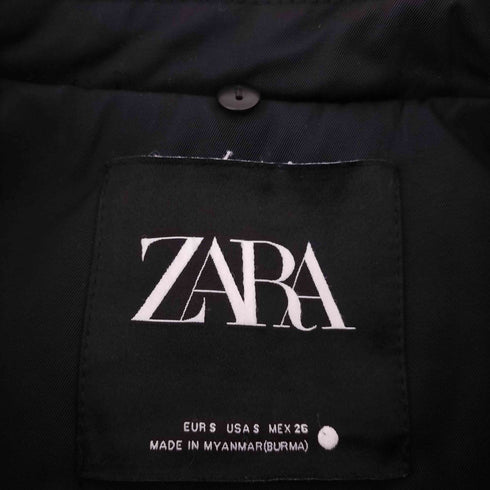ザラ ZARA ウォーターレペレントフェイクファーパーカ レディース JPN:S
