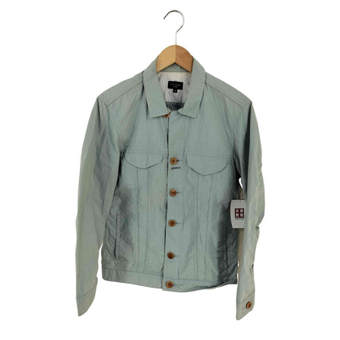 ポールスミスジーンズ Paul Smith JEANS ストライプ シャツジャケット トラッカージャケット メンズ import:M