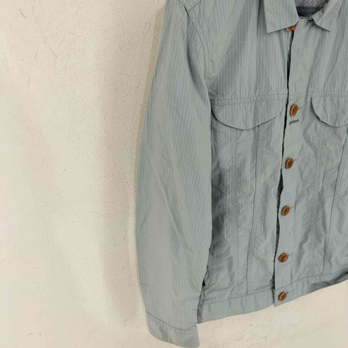 ポールスミスジーンズ Paul Smith JEANS ストライプ シャツジャケット トラッカージャケット メンズ import:M