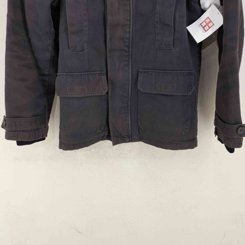 アーペーセー A.P.C. 00s イーストバイウエスト期 裏ボアライナー デッキジャケット ナス紺 riri メンズ import:XS
