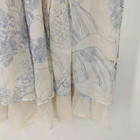 MARIKO KOHGA 花柄シースルーワンピース レディース