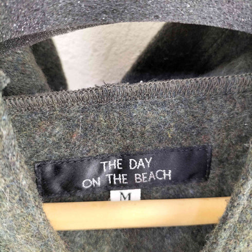 ザデイオンザビーチ THE DAY ON THE BEACH Winter Beach Parka ワンポイント刺繍 ウール メキシカンパーカー メンズ JPN:M