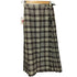 GLEN NEVIS スコットランド製プリーツラップスカート レディース JPN:M