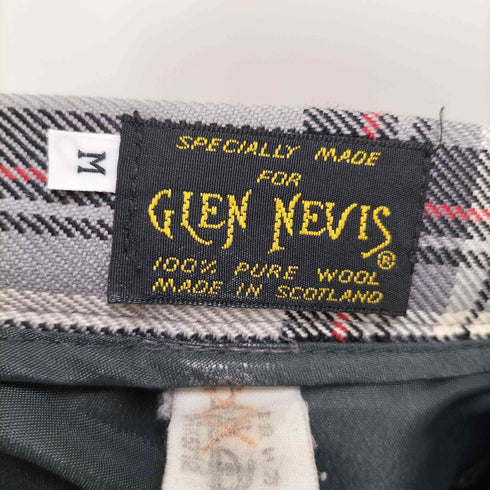 GLEN NEVIS スコットランド製プリーツラップスカート レディース JPN:M