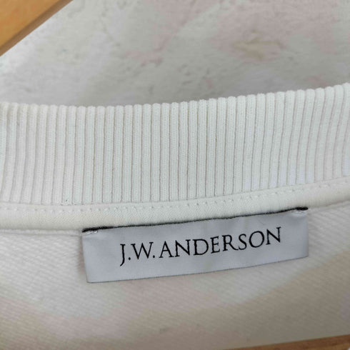 ジェイダブリューアンダーソン JW ANDERSON Vガゼット フロントプリントスウェット メンズ JPN:XS