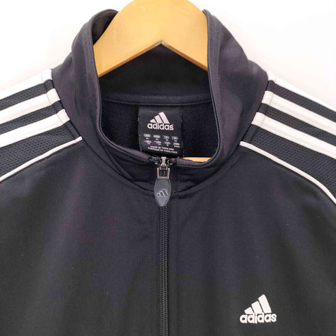 アディダス adidas メッシュスリーブ スリーストライプトラックジャケット メンズ import:M