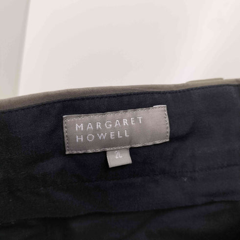 マーガレットハウエル MARGARET HOWELL WASHED SHIRTING COTTON POPLIN メンズ 2L