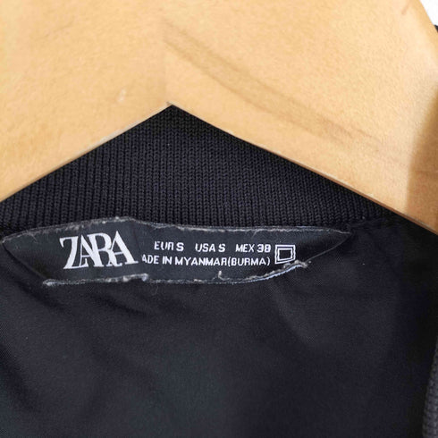 ザラ ZARA ストレッチ ジップアップブルゾン メンズ import:S