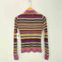 ミッソーニ MISSONI ボーダーレーヨンポロシャツ レディース import:S