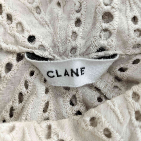 クラネ CLANE カットエンブロイダリートップ レディース 1