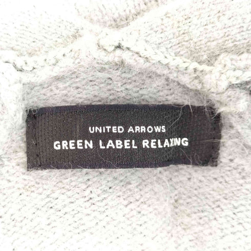 ユナイテッドアローズグリーンレーベルリラクシング UNITED ARROWS green label relaxing FFC キリカエ Vネック ニット レディース FREE