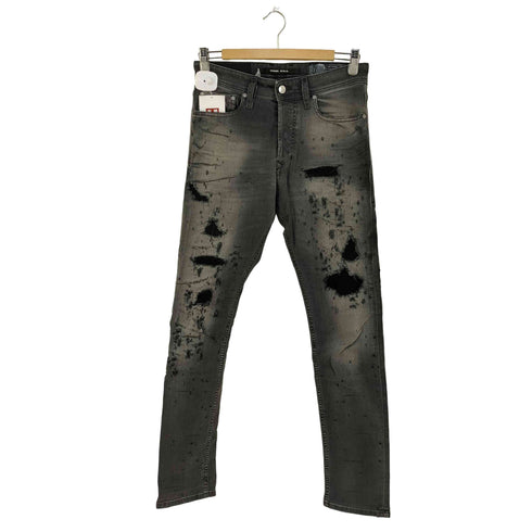 ディーゼル DIESEL TEPPHAR ダメージスキニーデニムパンツ レディース W26 L30