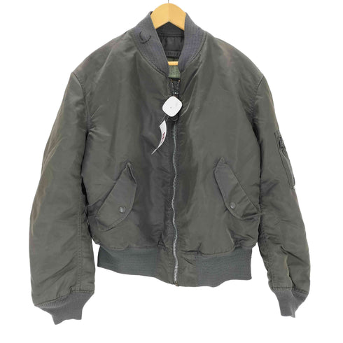 アルファインダストリーズ ALPHA INDUSTRIES USA製 MA-1 グランドクルーフライトジャケット メンズ JPN:L