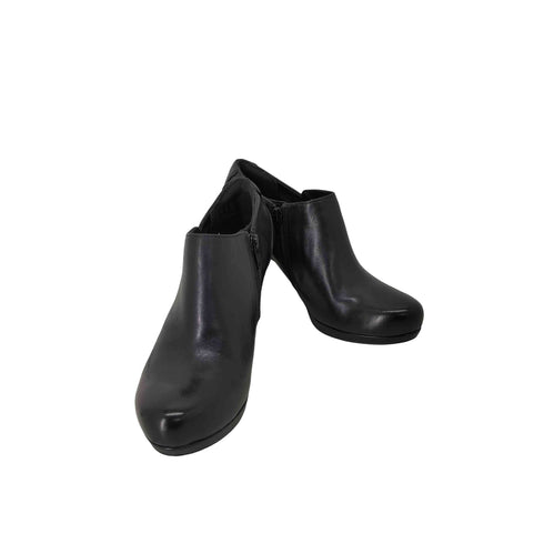 クラークス Clarks ヒールショートブーツ レディース 7 1/2